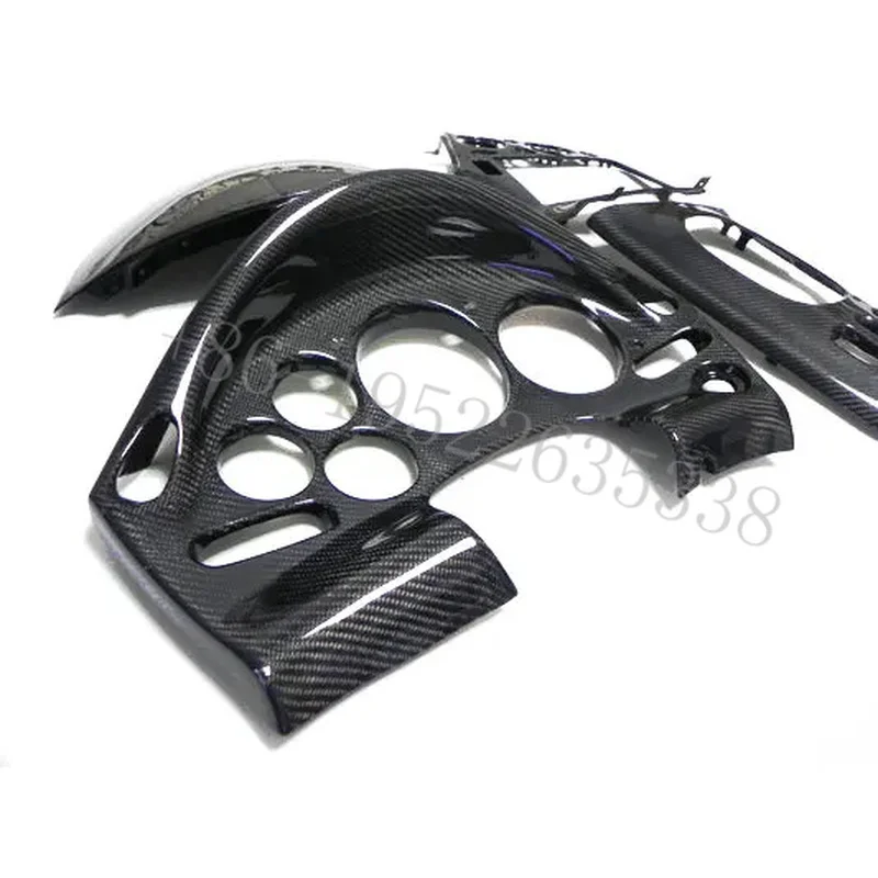 for Mazda  RX7 FD3S Carbon Interior Kits (4pcs) LHD Original Cup Hole  Sport Design (Will Need Work Fitting) (USA Warehouse