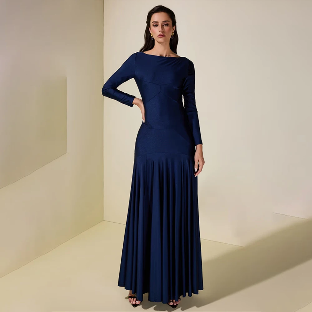 

Mother of the Bride Dress 2026 Wedding Long Sleeve Mother of the Bride Dresses Elegant Ruched Mother Dress Formal Evening Gown