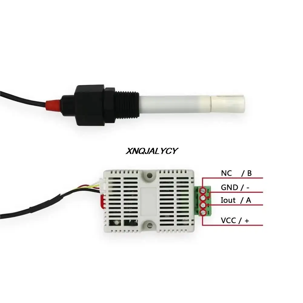 Wasser-EC-Sender 4-20mA / 0-10V / RS485 – TDS-Messung 0-44000 µS/cm Mit Temperaturkompensation
