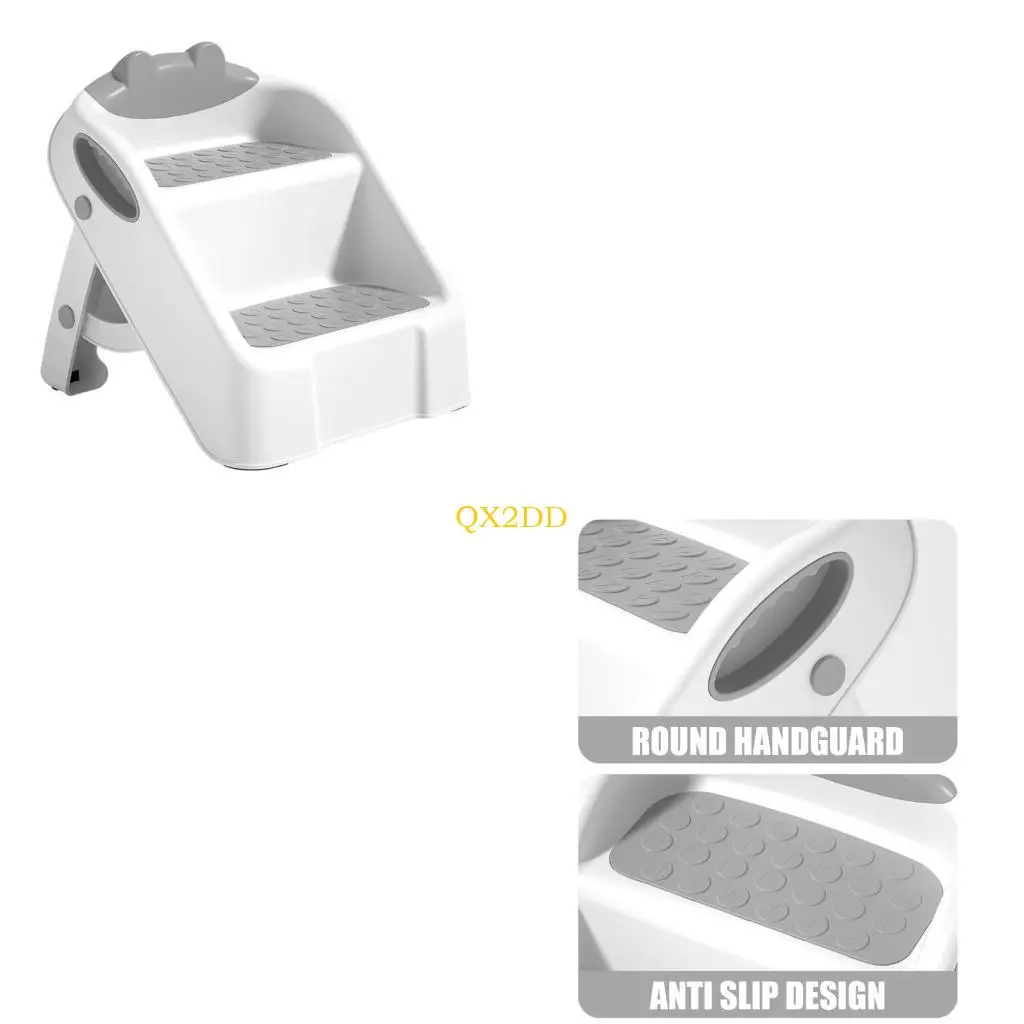 2 Step Stool for Bathroom and Toilet Potty Training Kids Step Stool Baby Ladder Stool Helper Toddler Stepping Stool