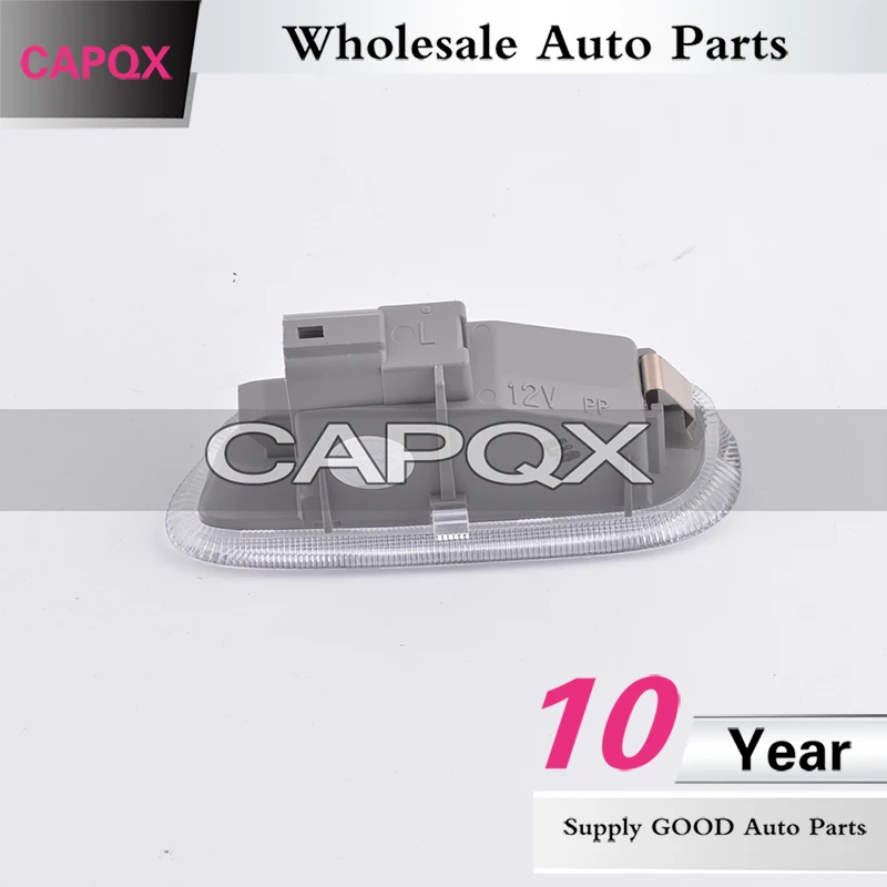 CAPQX Door light len Interior Door Panel Warning Lamp Cover Lid For Land Cruiser Prado 100 LC120 2003-2009 For LX470 ES300 GX470