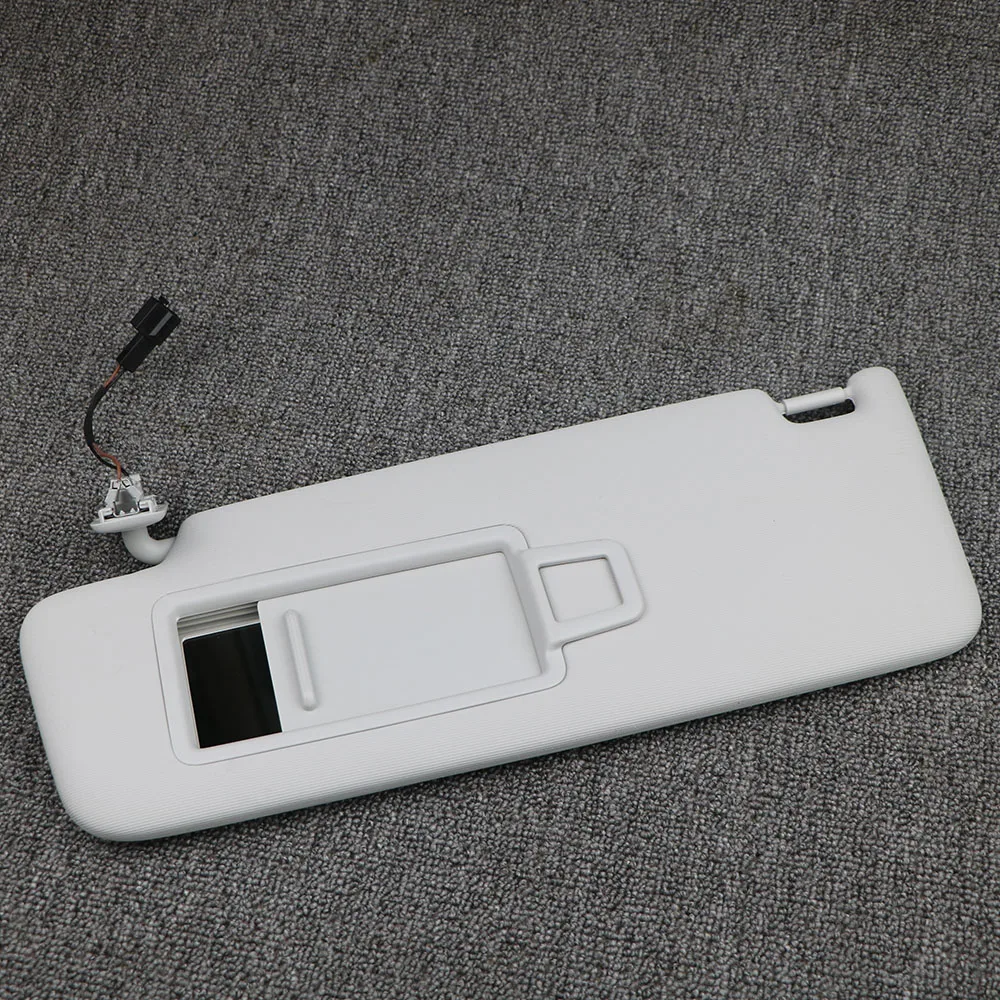 

5GG857551 Gray Front Sun Visor Panel With Makeup Mirror For VW Golf 7 SportsVan Jetta MK7 T-Cross Passat B8 CC E-Golf T-Roc