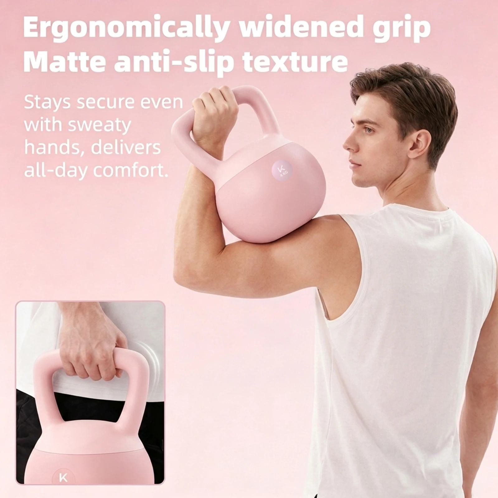 KEEP Soft Kettlebell Non-Slip  - огляд і ціна Kettlebell
