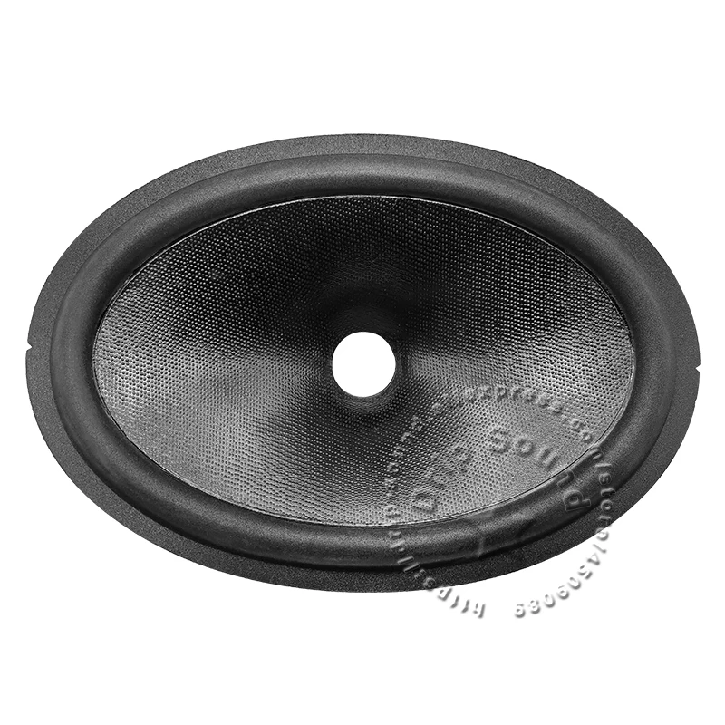 2ชิ้น6x9นิ้วลำโพงขอบยางไฟเบอร์กลาส/โฟมอ่างกระดาษกรวยไดอะแฟรมแบบสั่นอะไหล่ซ่อมวูฟเฟอร์25มม