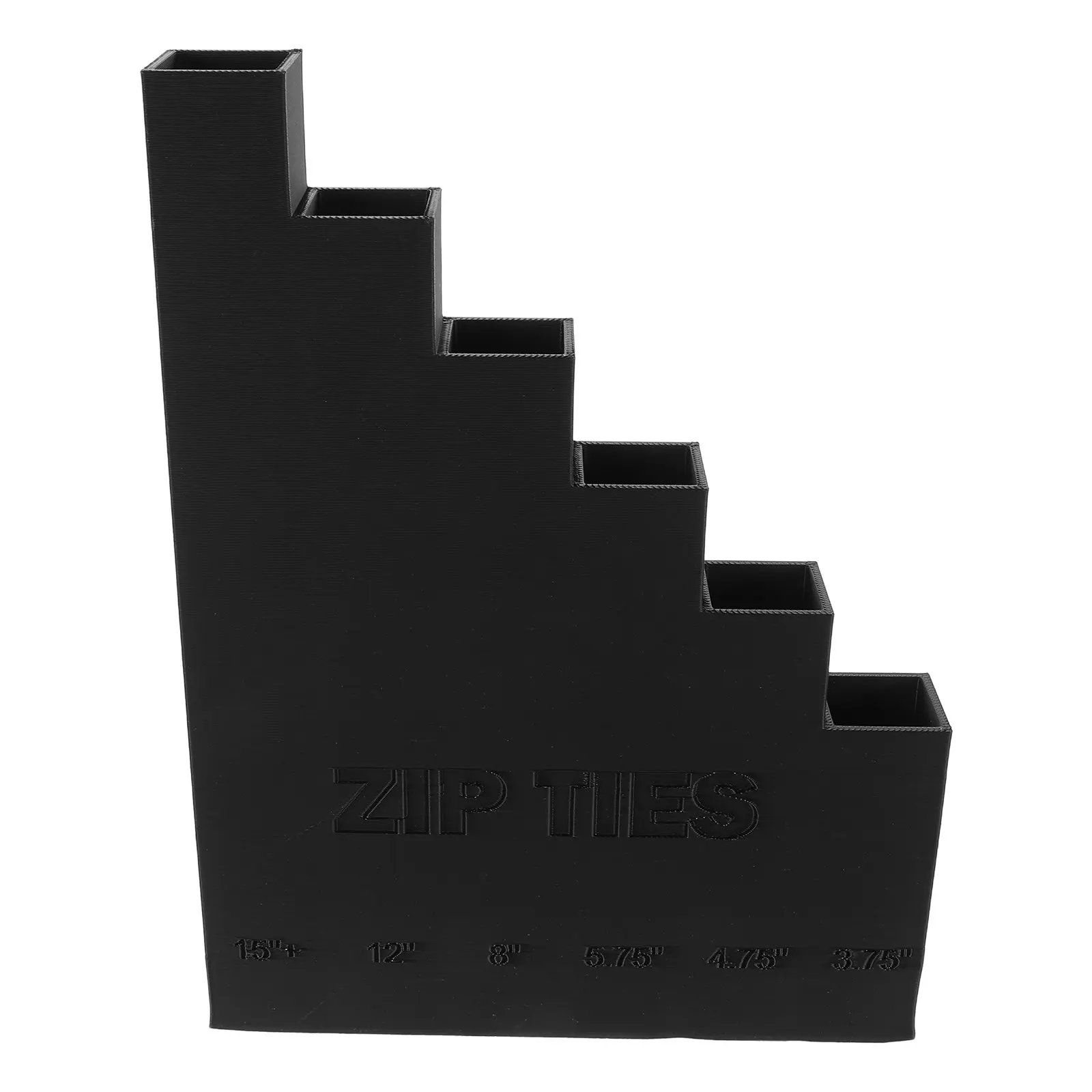 Wall-mounted Cable Tie Storage Box Wire Organizer Rack Holder for Garage PET Container