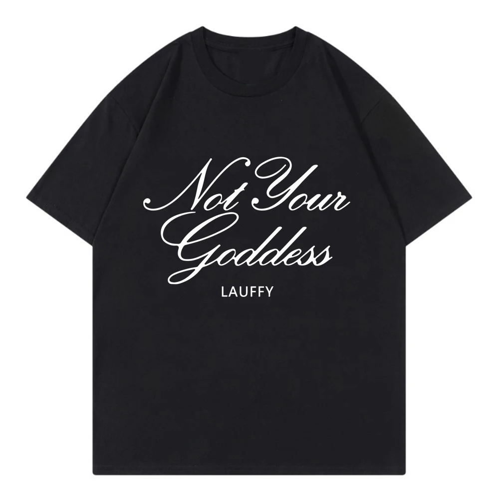 The Goddess Tour Merch Not Your Goddess Laufey T Shirt  Real Men Listen To Laufey Tshirt