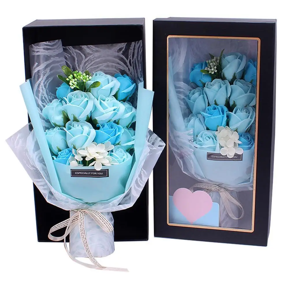 2025 Valentine's Day Romantic Rose Gift Box Set Premium Luminous Rose Bundle Girlfriend's Gift Romantic Gift Multi-style