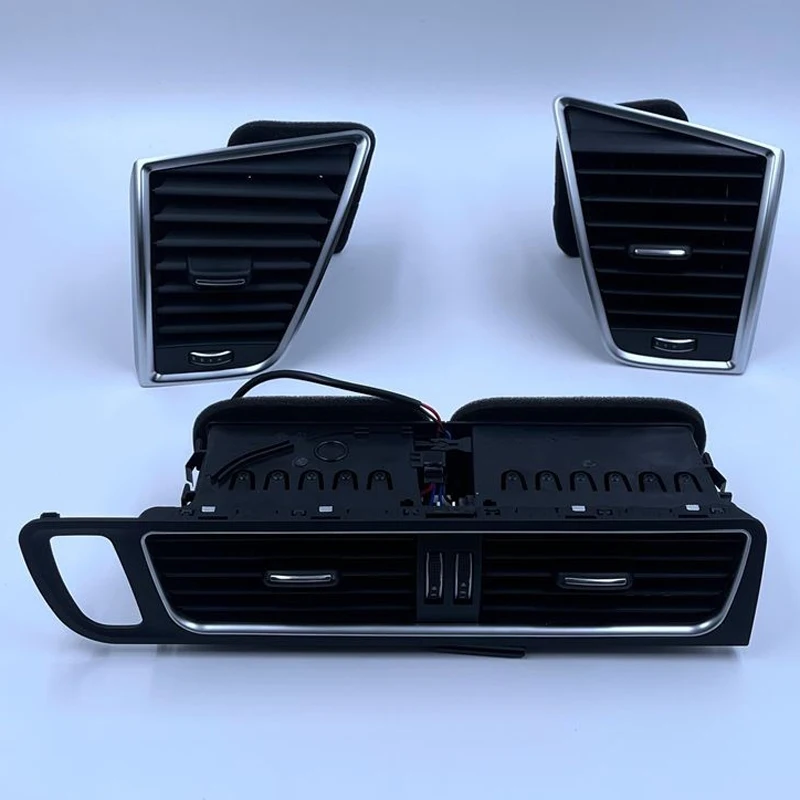 

For Audi Q5 2009 2010 2011 2012 2013 2014 2015 2016 2017 2018 Front Rear Panel Dash Louver Air Conditioner Vent A/C Outlet