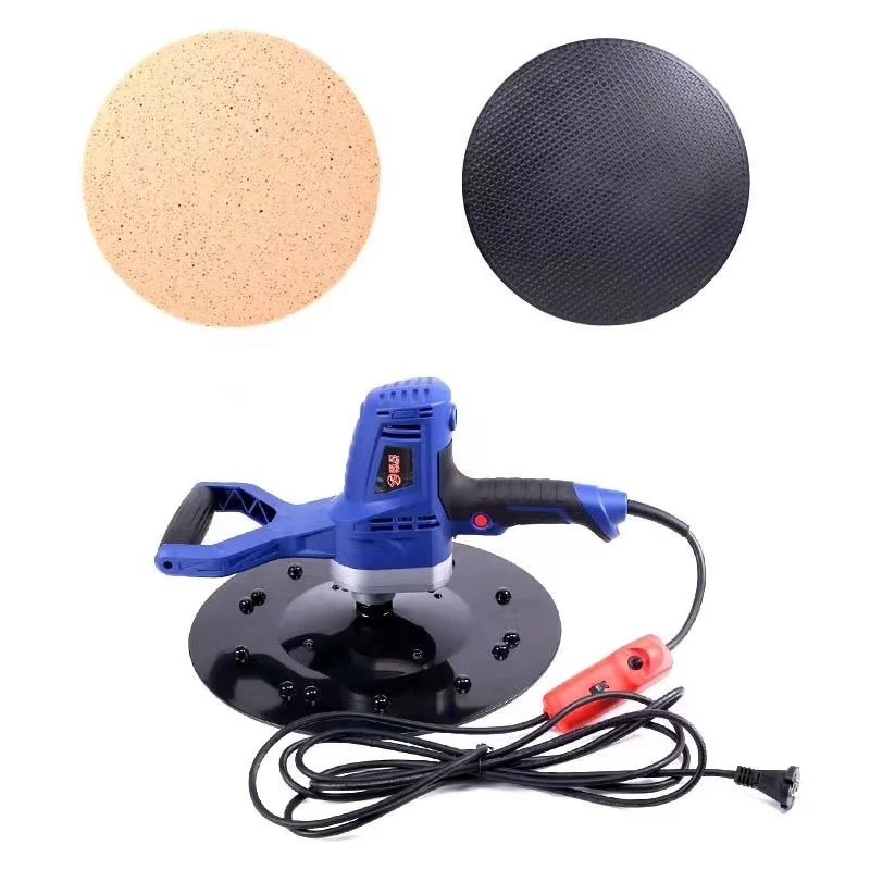 710W 220V Hand-held Electric Concrete Epoxy Cement Mortar 390MM Trowel Wall Smoothing Polishing Machine Putty Tool