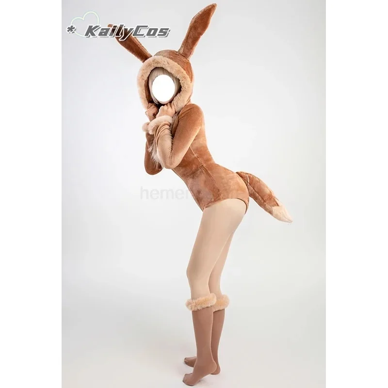 

Костюм кролика для девочек 20, плюшевый женский костюм, боди в стиле аниме, костюм кролика на Хэллоуин, женский комбинезон, детский костюм