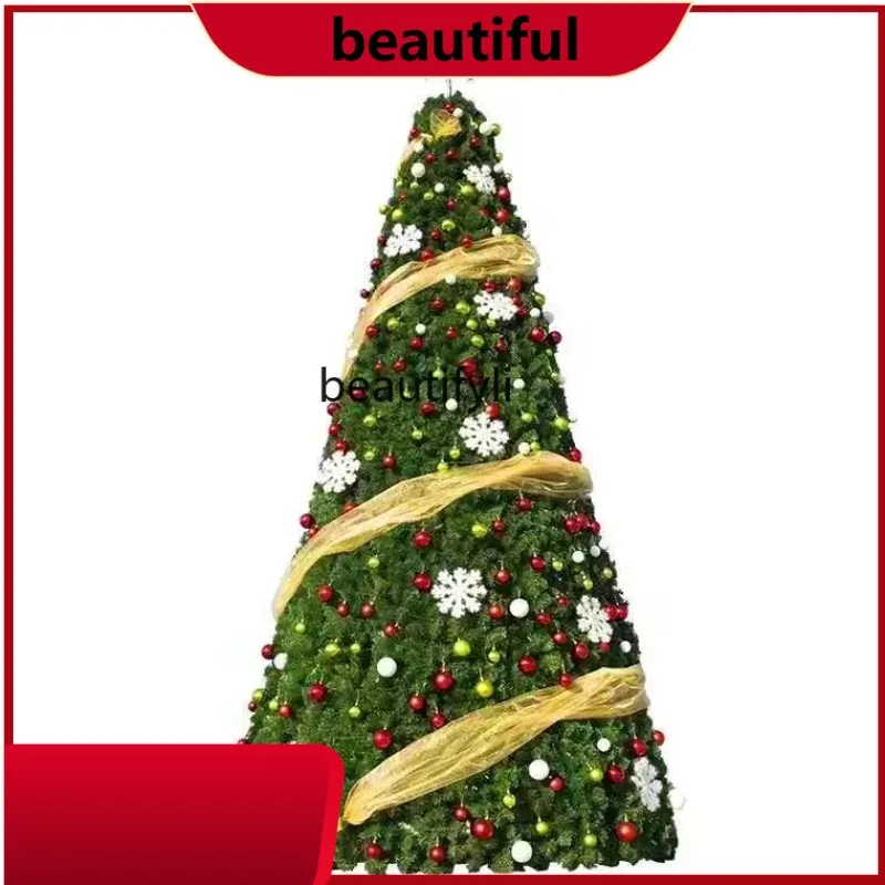

Outdoor large frame Christmas tree decoration 4 5 6 7 8 shopping mall hotel scene reputation HH