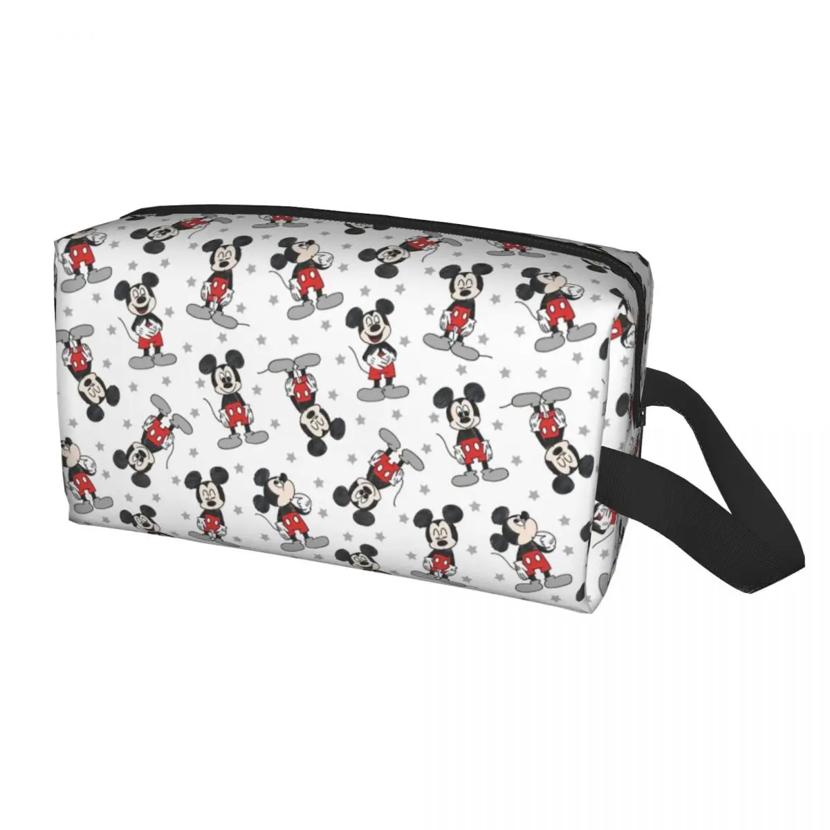 Borsa per il trucco personalizzata Mickey Mouse Star Manga per le donne borse da toilette per la conservazione della moda dell\'organizzatore