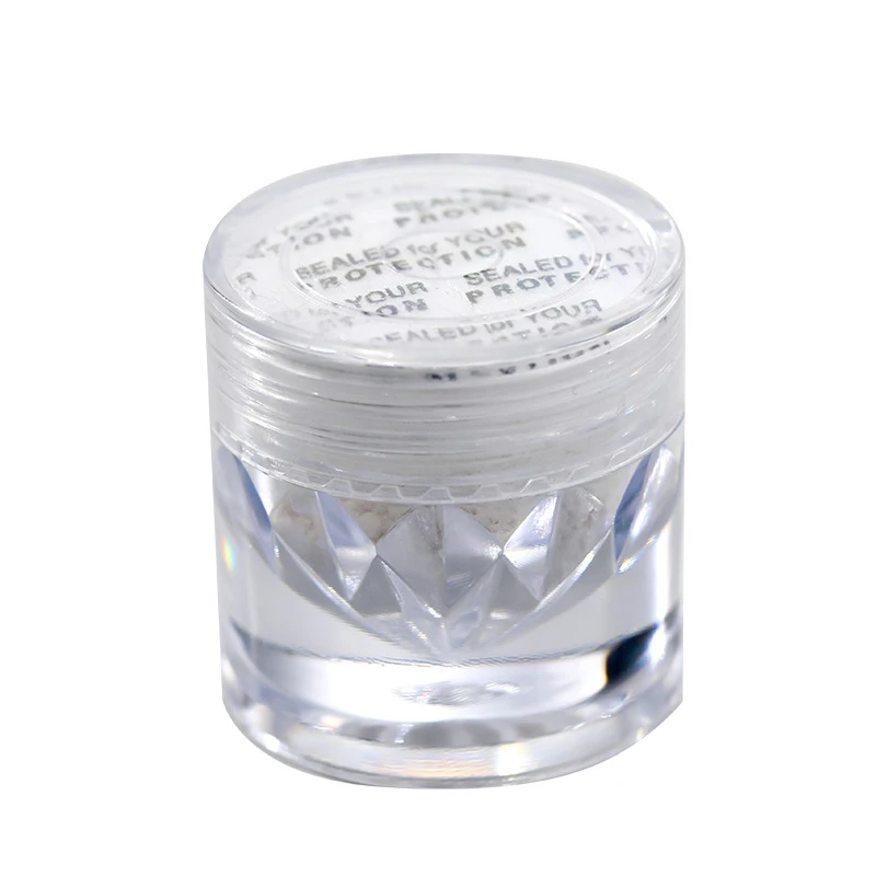 Aurora Perle weiße Nägel Glitzer Staub Chrom Mondlicht weiß reiben auf Pulvers chale Spiegel Pigment Nail Art liefert Dekoration