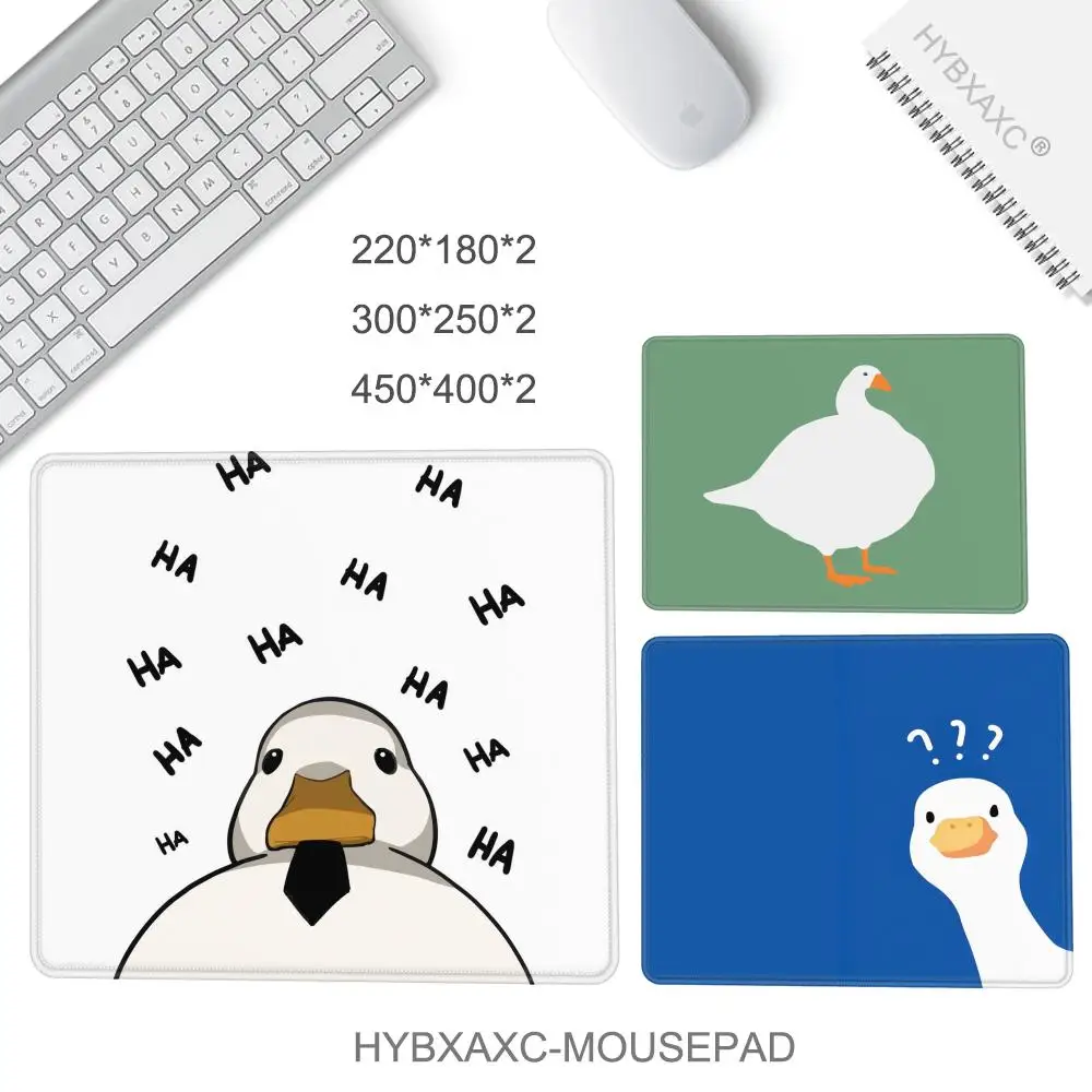 Alas Mouse Bebek Keraguan Lucu Alas Mouse Kecil Karet Kartun 45X40 Keyboard Kantor Komputer Alas Mouse Permainan E-sport ROGs