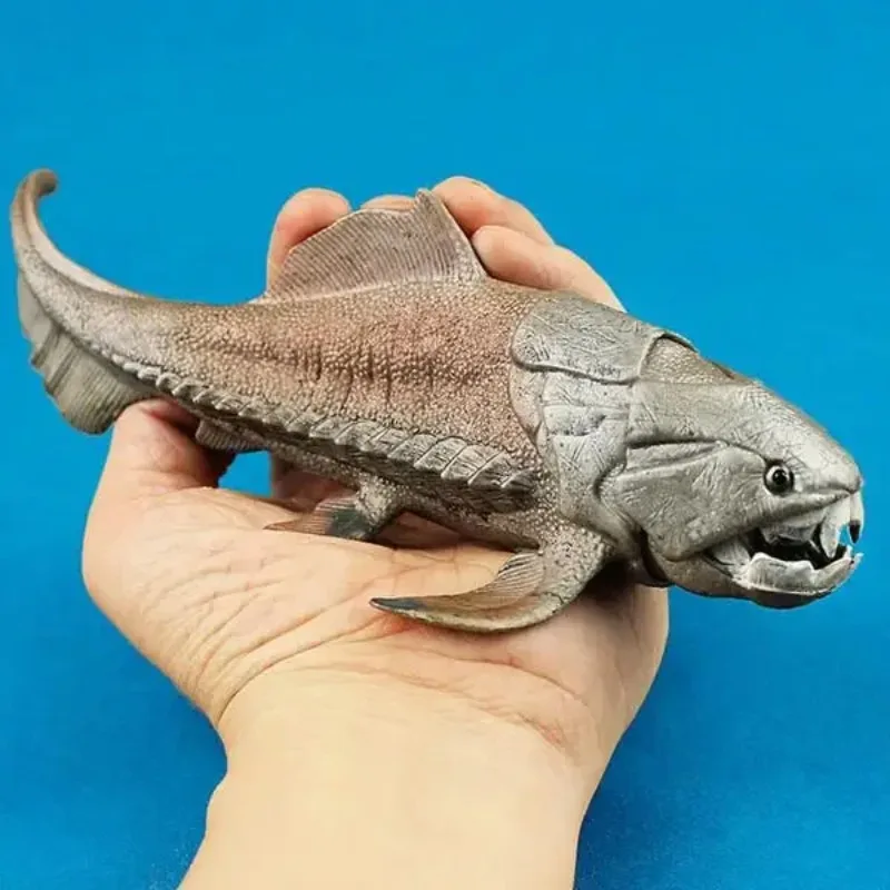 الديناصورات لعبة مجسمة Dunkleosteus ديناصور الأسماك الديكور عمل نموذج لجسم لعب للأطفال جمع #1