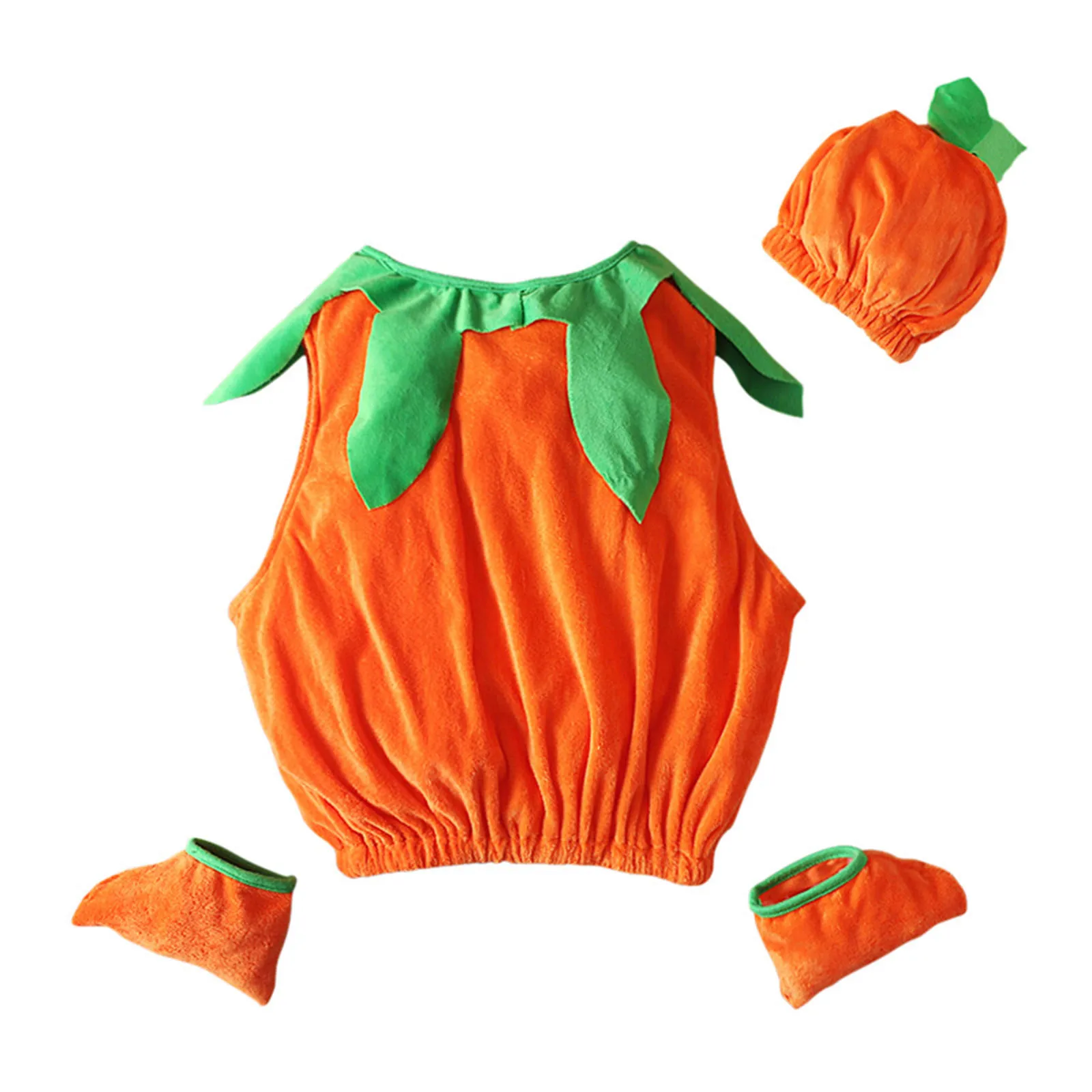 Halloween Kürbis Kostüm Kinder Kinder Hut Cosplay für Baby Mädchen Jungen Bühne Leistung Urlaub Party Kleidung Anzug Geschenke