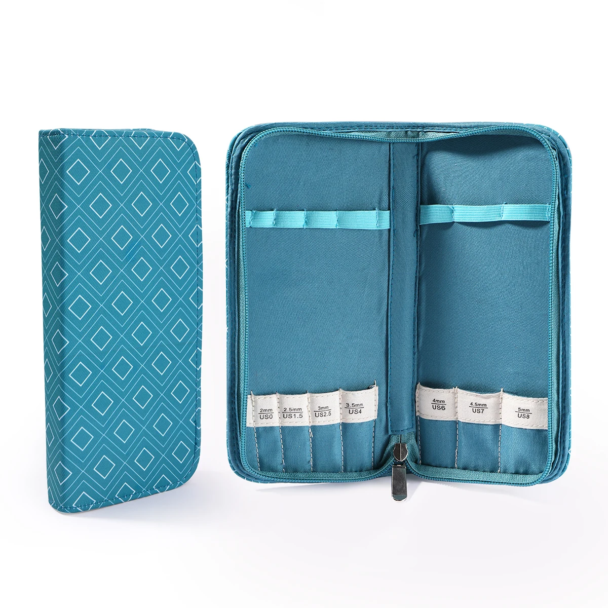 

1PC Needle Storage Bag With Diamond Grid Needle Free Bag For Carrying Sweaters Needle Knitting Needle Bag Storage Bag