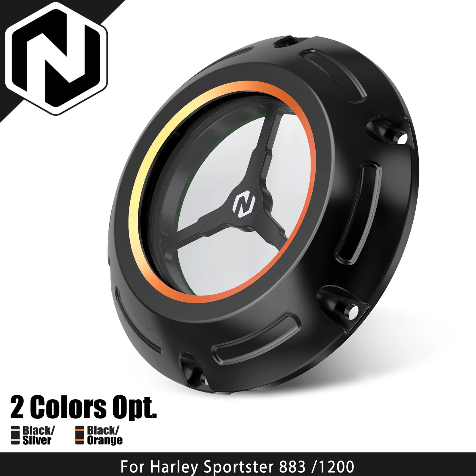 nicecnc-coperchio-trasparente-frizione-e-carter-derby-per-harley-sportster-883-1200-iron-883-xl883n-iron-1200-xl1200ns-forty-eight-xl1200x