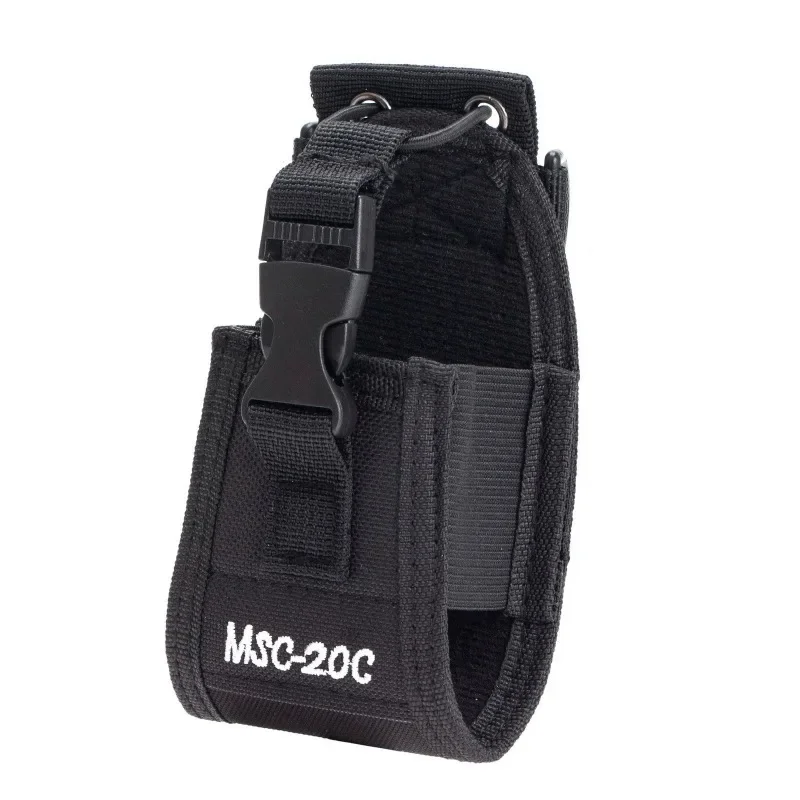 Nylon Multifuncional Universal Radio Pouch Bag, Holster Carry Case para Motorola Yaesu TYT Baofeng UV-5R UV-82 Walkie Talkie, MSC-20C