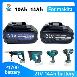 21V 14Ah 21700Battery, Suitable for Makita 21V Power Tool 21700 Lithium-ion Battery, Used to Replace LXT BL1860 BL1850 BL1840