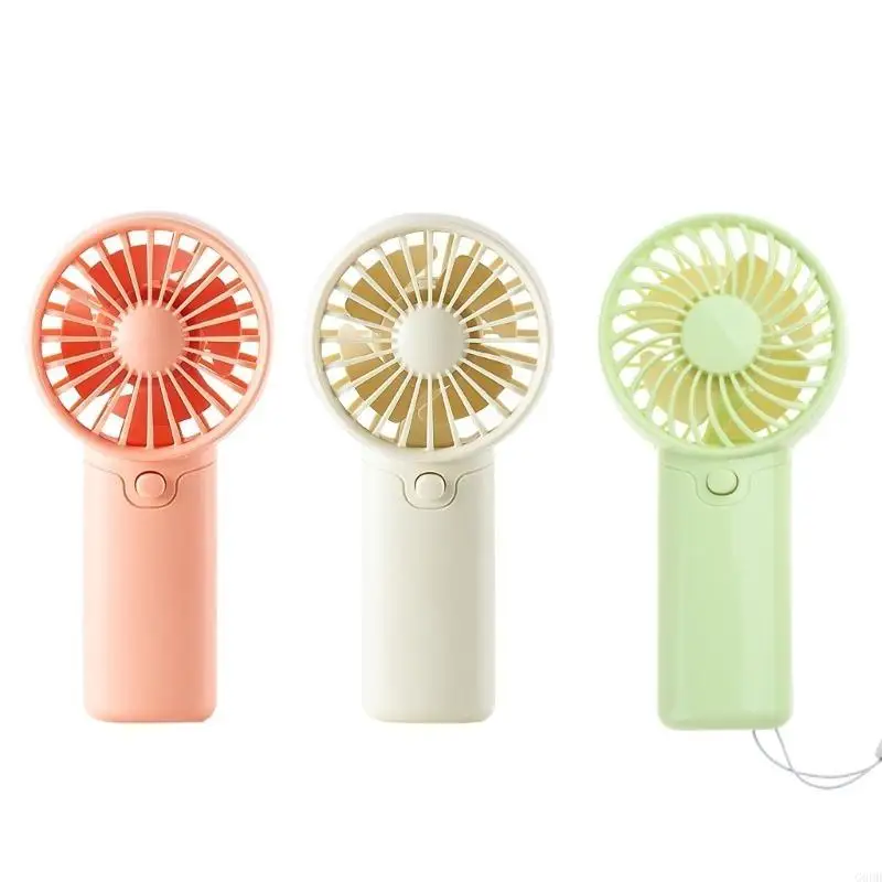 G6DD Mini Fan Fan Handheld Small Handheld Fan Travel 1.5V AAA Battery Operado