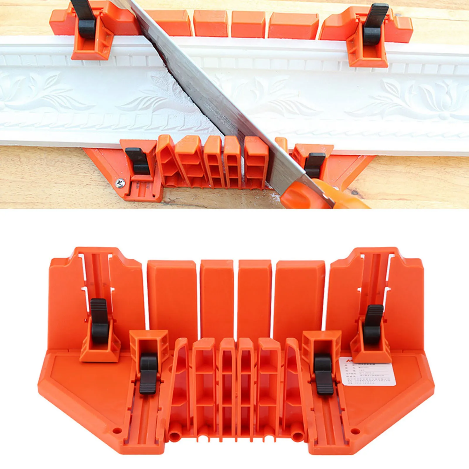 

Miter Saw Miter Box Plastic Cutting Branch Saw Woodworking Hardware Tools 14Inch Simple Operation For Outdoor Gardening Trimming