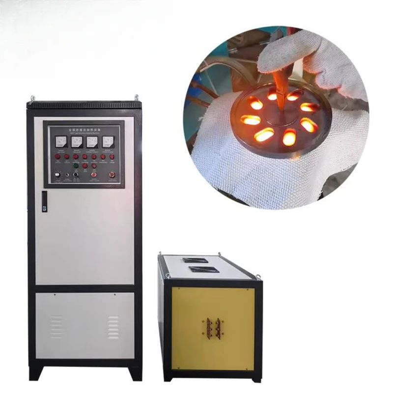 

High Medium Frequency 120Kw Induction Heating Machine For Stainless And Steel 220V Manufacturing Plant