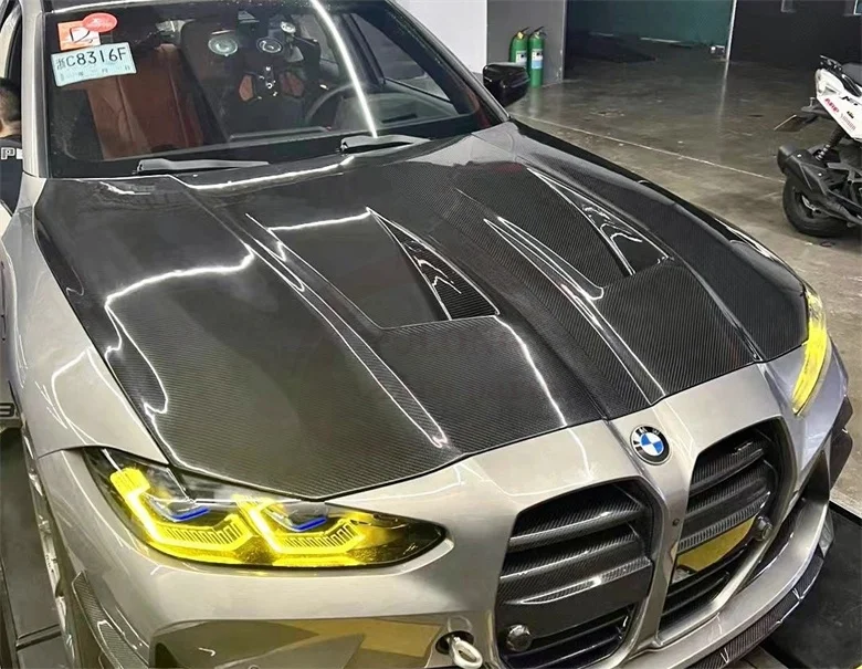 Upgraded versionIND STYLE DRY CARBON FIBER HOOD FOR   G82 M4 M3 G80