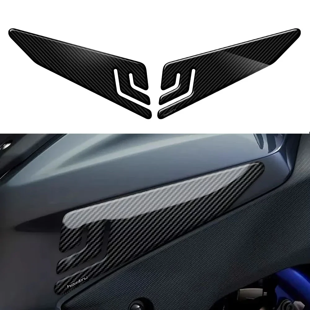 

For MT-07 MT07 2014-2017 Motorcycle Side Tank Pad Protection Knee Grip Traction Accessorie