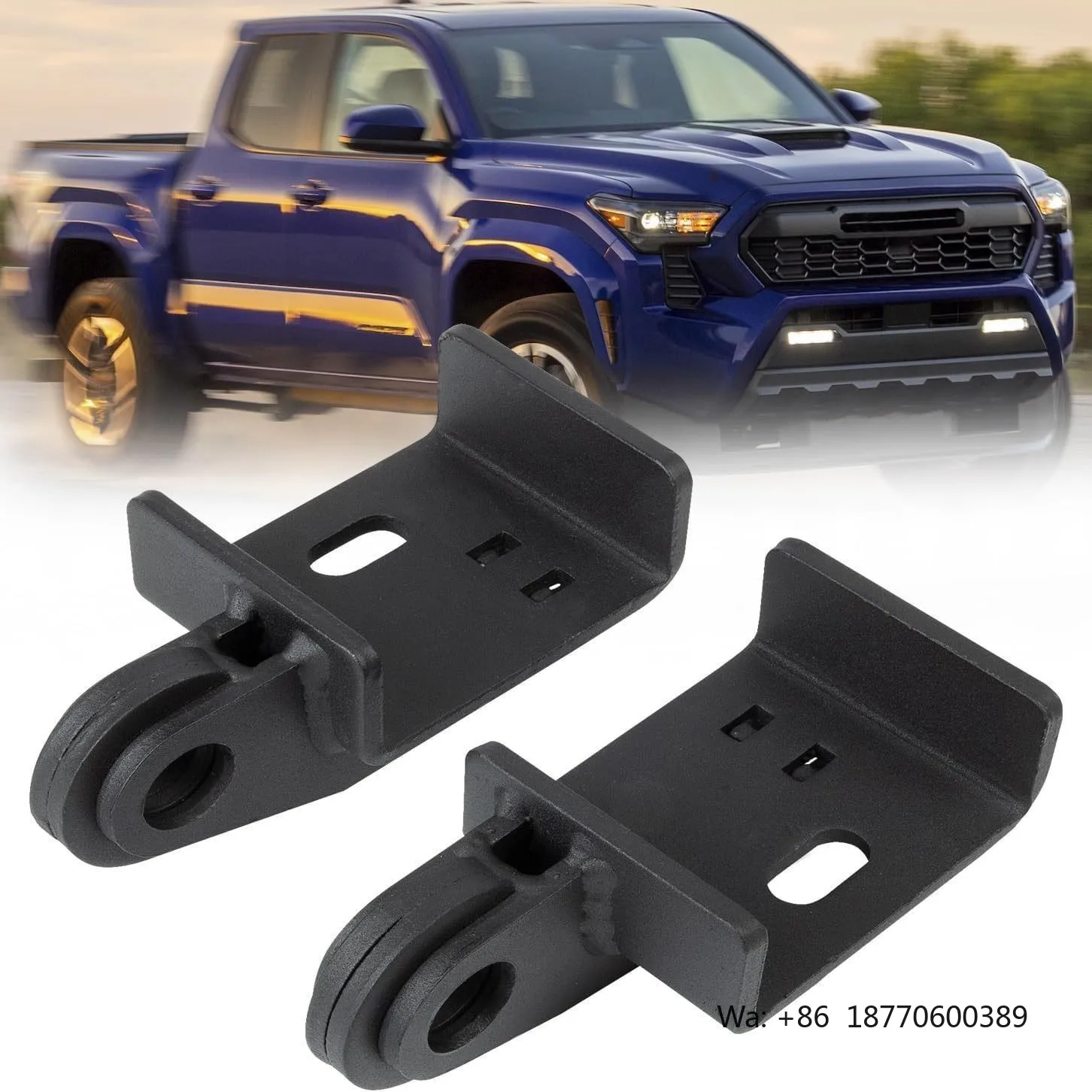 Demon New Carbon Steel 3/4 Inch Shackle Tow Hook Bracket Bytes Front Part for Trailers & Accessories