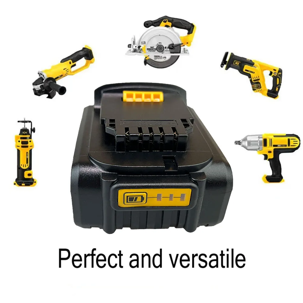 Screwdriver Battery For Dewalt (18V 20V) 6.0 Ah lithium-ion battery Pn: DCB180, DCB204