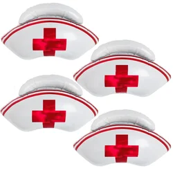 Nurse Day Theme Party Decoration Aluminium Film Balloon, Hospital Staff Party Decoration Nurse Balloon,Nurse Hat Balloon