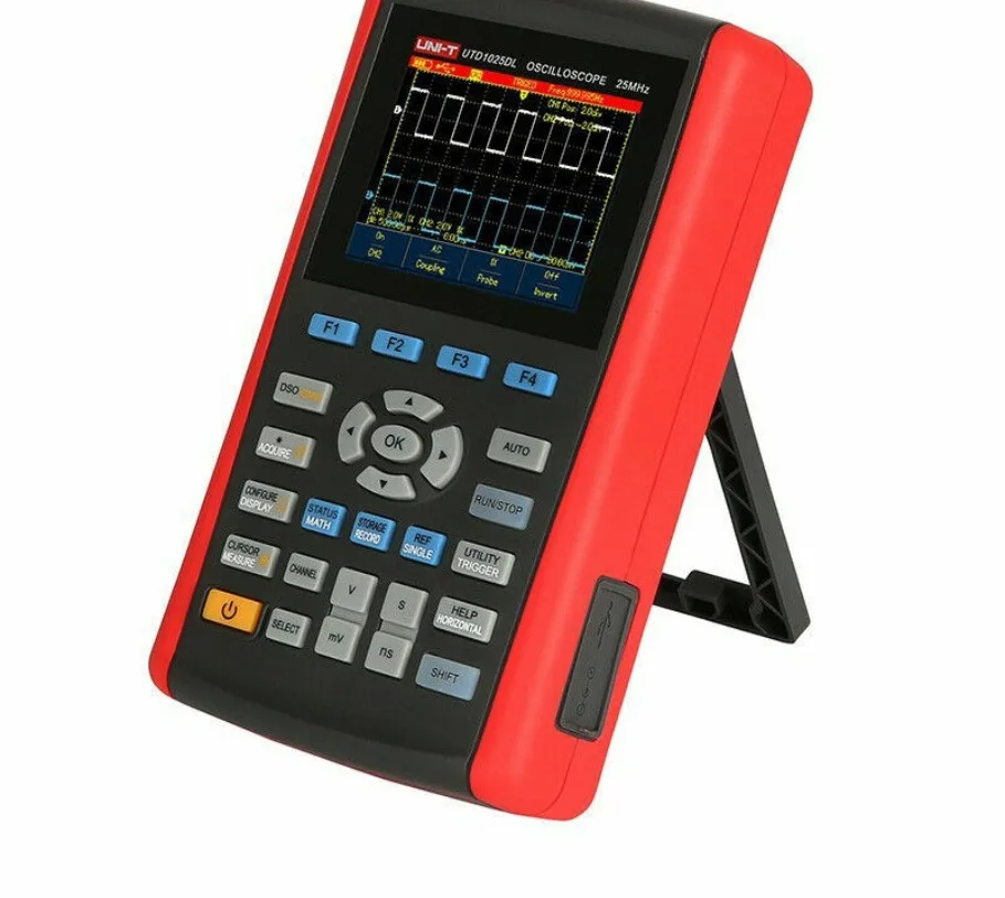 1pcUNI-T UTD1025DL Handheld Digital Oscilloscope Trigger types: Edge, Pulse, Vid *SY