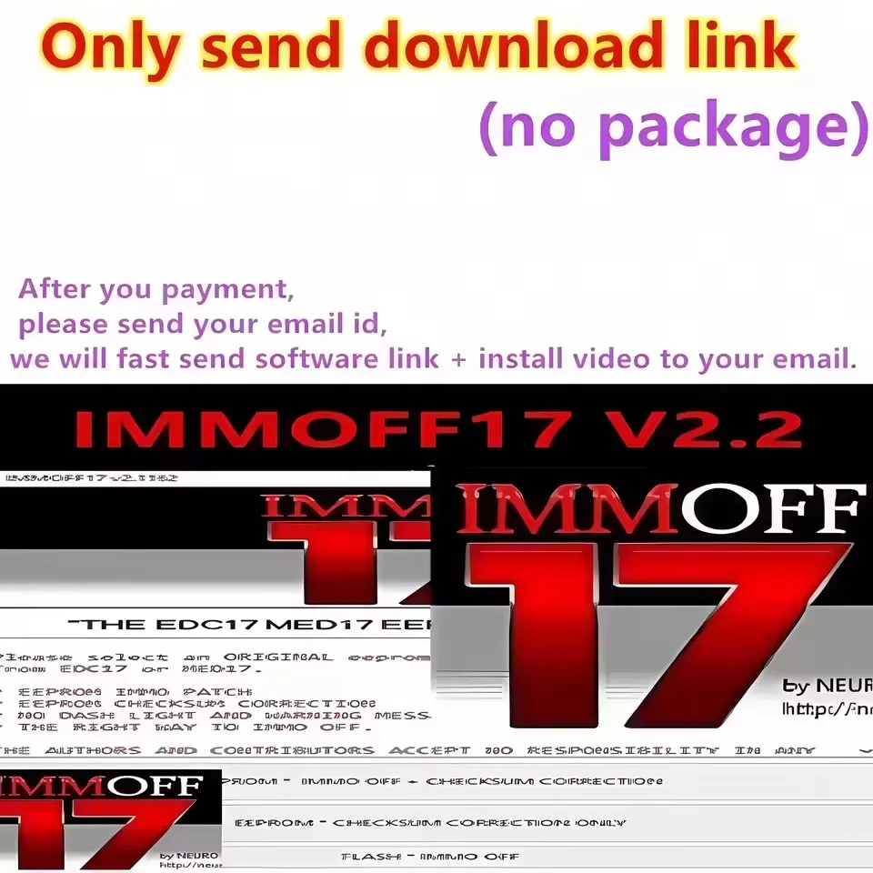 2026 IMMOFF17 EDC17 Immobilizer off ECU Program NEUROTUNING Immoff17 Disabler with Download And Remote Installation Assistance