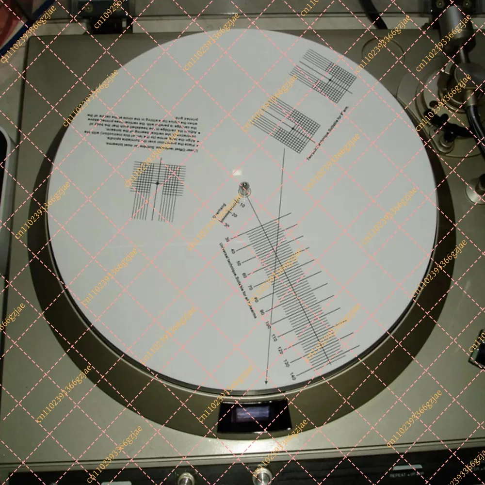 LP Vinyl Pickup Calibration Distance Gauge Protractor Tool for Turntable, Replacement Accessory
