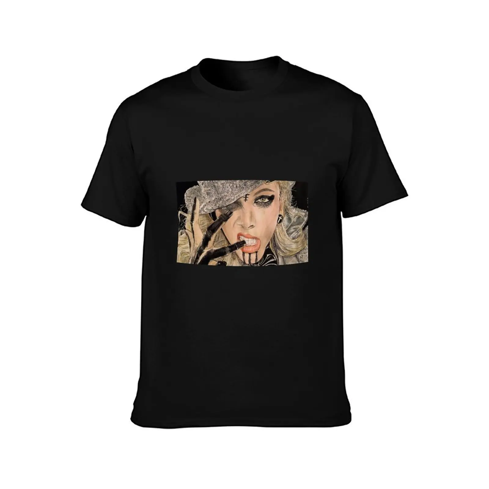 Maria Brink T-Shirt Classic Crew Neck Cotton T-Shirt