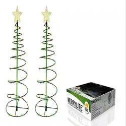 Guirxiété lumineuse solaire à LED pour sapin de Noël, étanche à la poussière, IP65, lumières étoiles décoratives, jardin extérieur, prompt ket ket