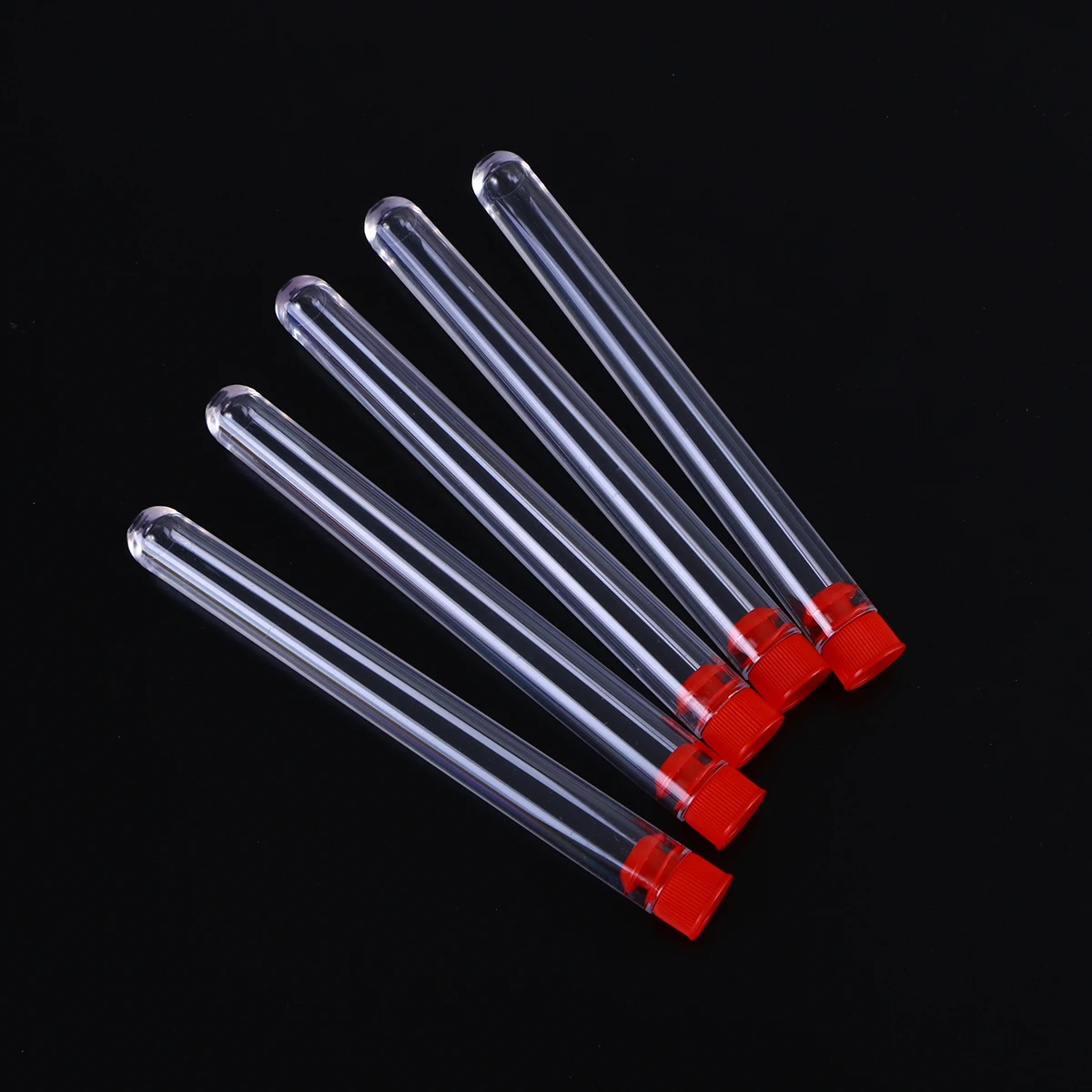 

10Pcs Plastic Test Tubes Clear Premium Pet Eco Friendly Leak Proof Screw Cap Sample Lotion Bottle Portable for Travel