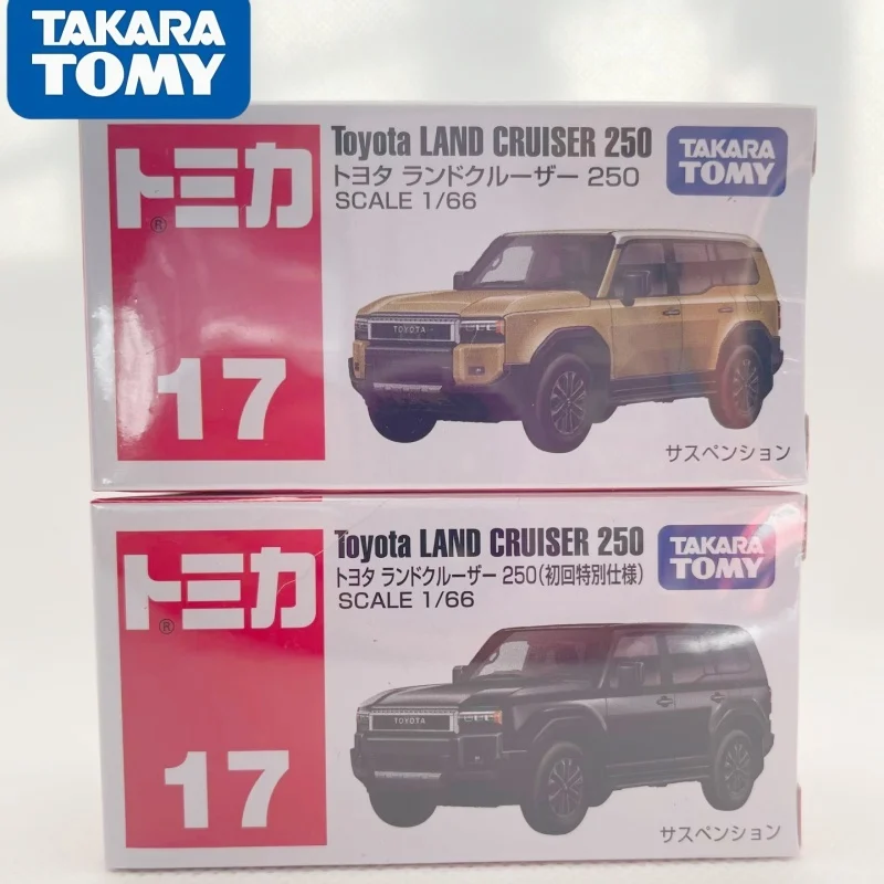 Takara Tomy Tomica Nr 17 Toyota Land Cruiser 250 Auto Legering Speelgoed Motorvoertuig Diecast Metaal Model Kinderen Kerstcadeau Speelgoed voor Jongens