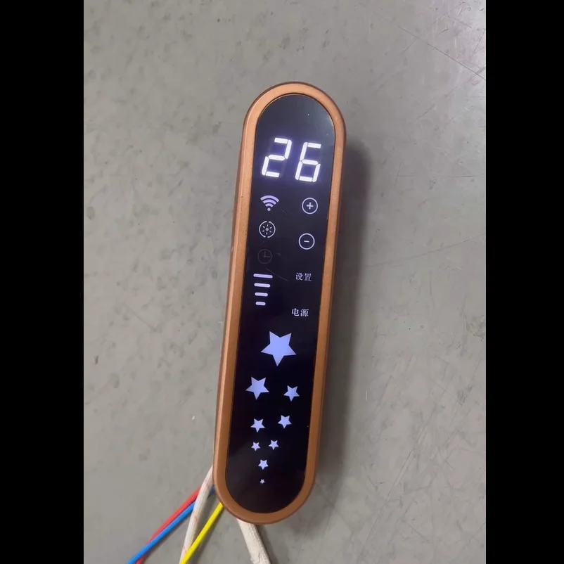 

Intelligent voice wifi control thermostat electric heater heater long strip round double gear relay control