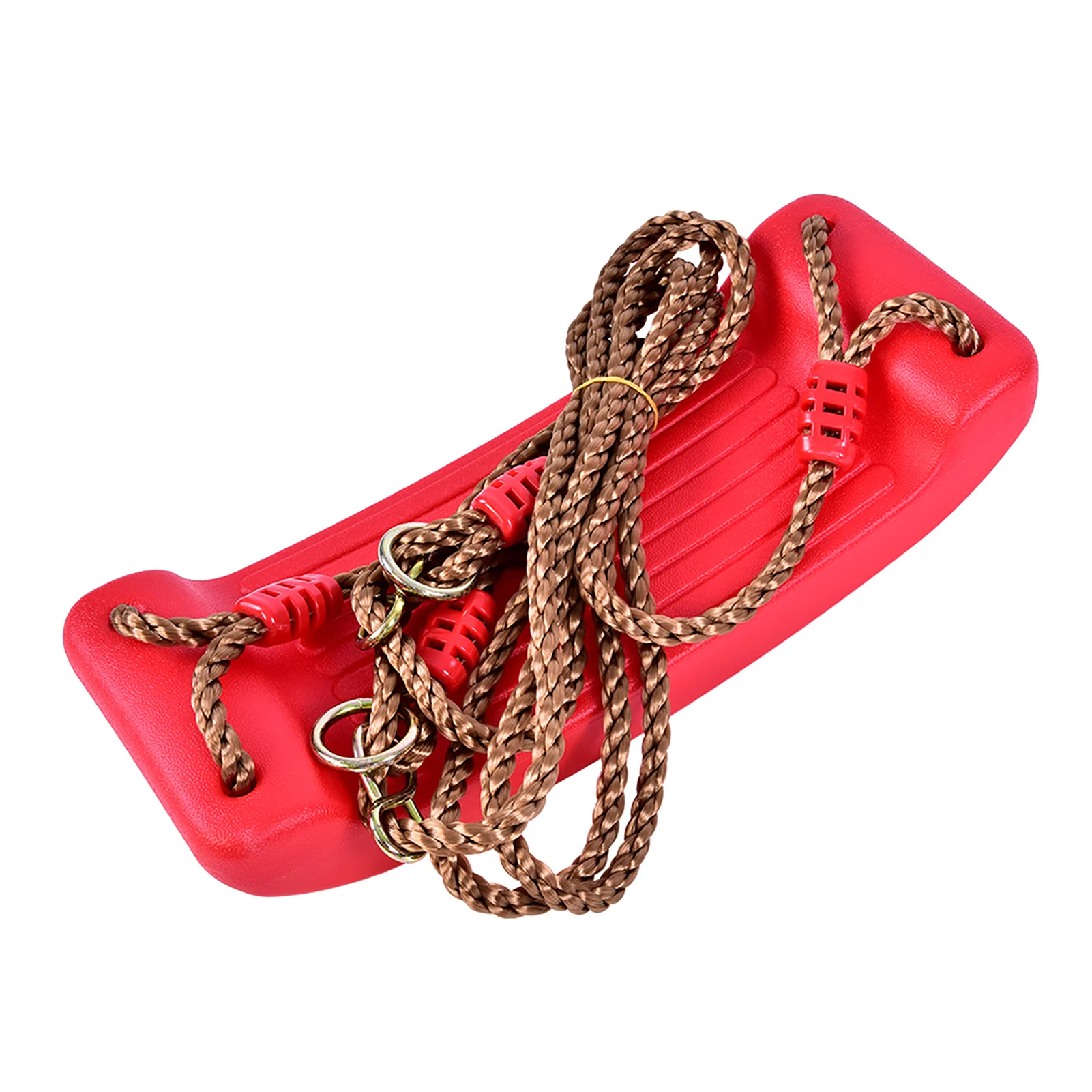 

Child Outdoor Plastic Bent Swing Seat for Kid Backyard Kindergarten Playground(Green)