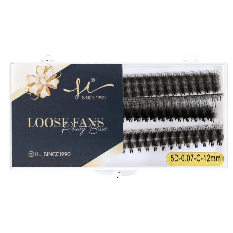 Eyelashes Extensions Supplies Black Color Ultra Speed Fans Hand Made Long Lasting Suitable For New User