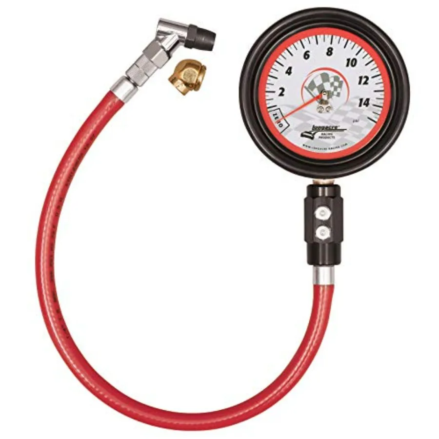 

52-52021 Magnum 3-1/2 GID Tire Gauge 0-30 by 1/4 lb for Automotive Use in Black with High Precision and Durable Steel Construct