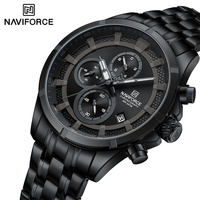 NAVIFORCE Brand New Watch For Men Waterproof Luxury Luminous Male Calendar Chronograph Quartz Wristwatch Relogio Masculino 2024