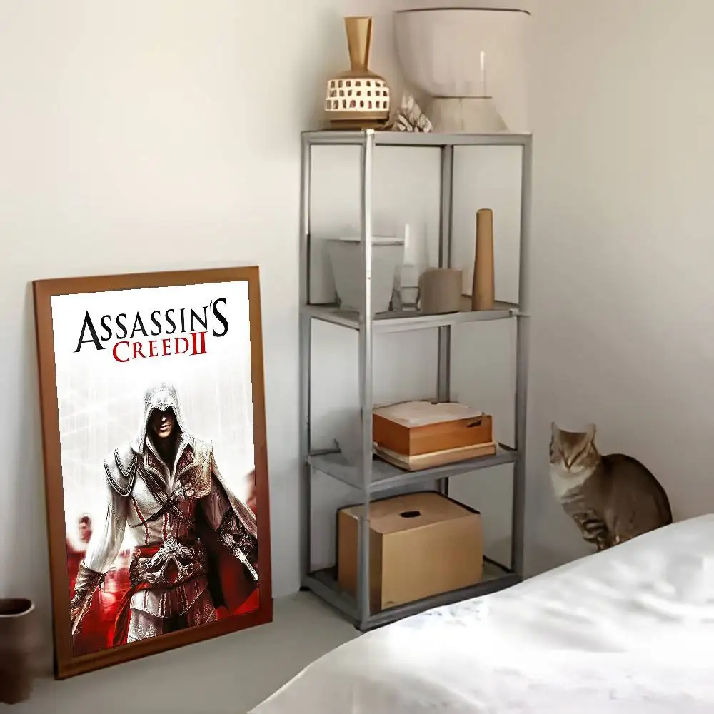 ملصق لوحة ملصق من Game A-A-Assassin S C-CreedS مع مطبوعات هدية تزيين غرفة النوم وغرفة المعيشة #6