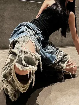 10 best sales Calça jeans feminina Stack - №8