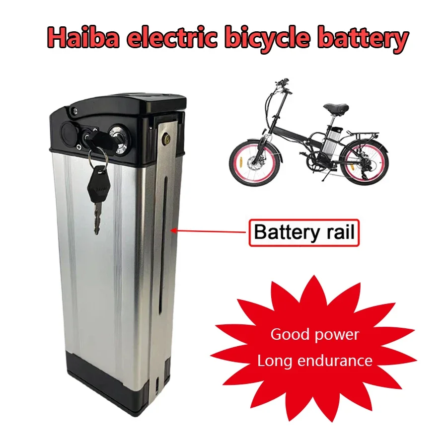 HaiBa 36V Ebike Battery Pack 10000mAH/15000mAH/20000mAH For Shengmilo MX20 Folding Fat Tire Snow Bike Electric Bicycle