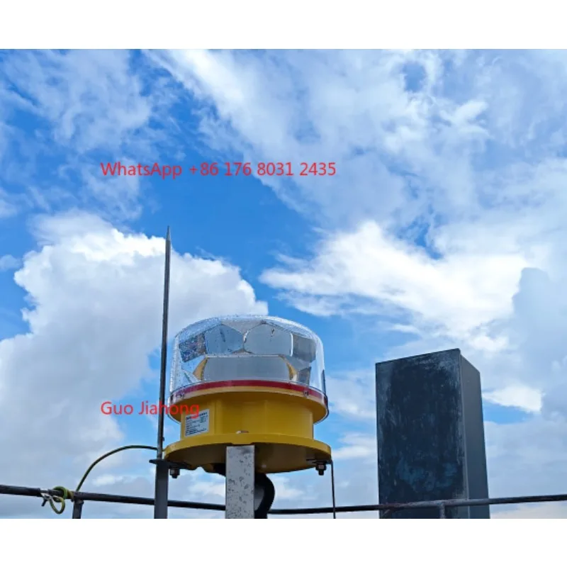 ICAO FAA 2000cd-20000cd LED أبيض L865 ضوء متوسط الكثافة للمباني الشاهقة