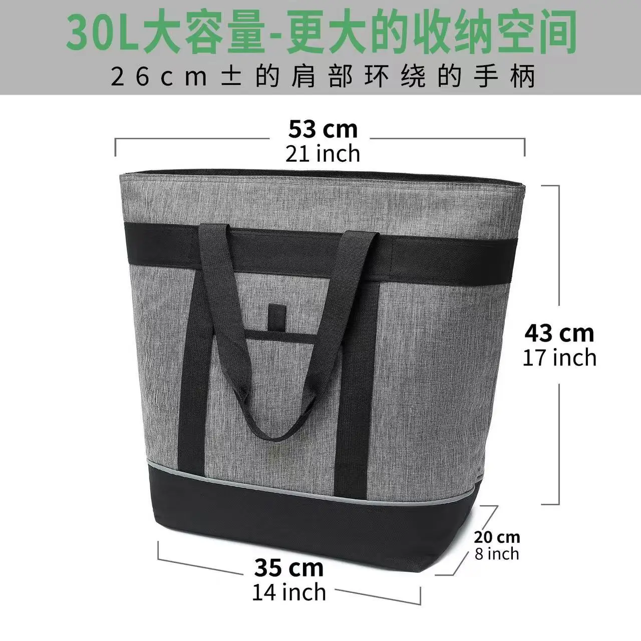 Portable Ice Bag Insulation Refrigeration Oxford Cloth Camping Hiking Picnic Bag Outdoor Cold Storage Foods Fruits Drinks Packs