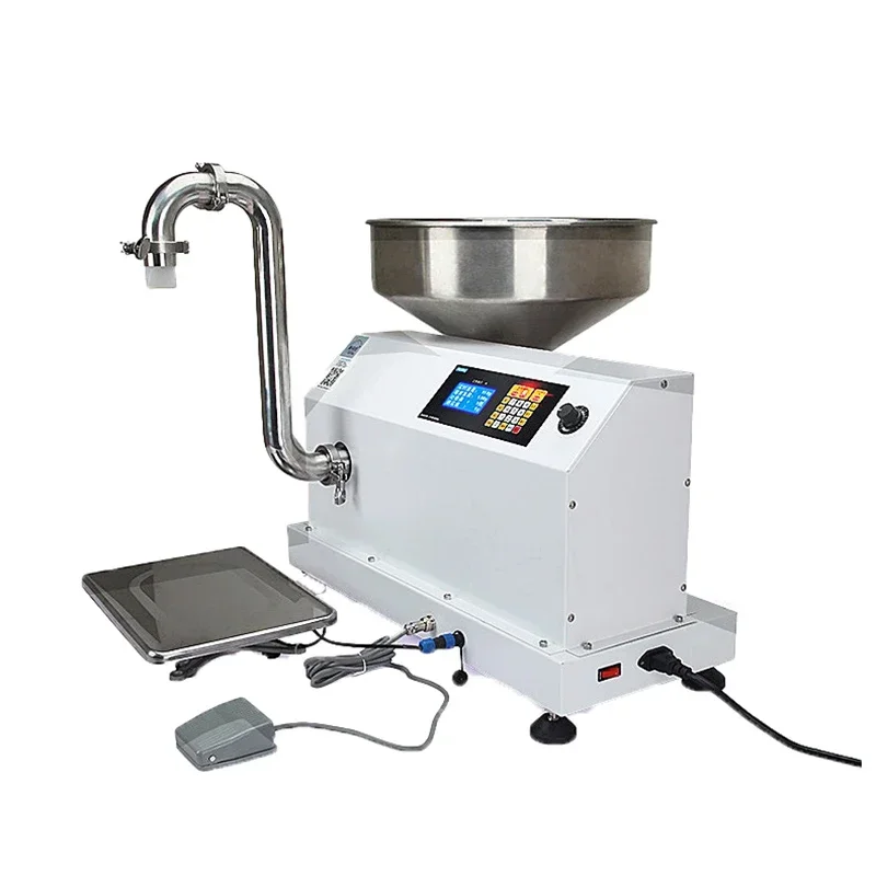 AC110V-220V Liquid Filling Machine Sesame peanut tomato chili sauce honey viscous liquid quantitative dispenser